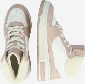 GUESS - Zapatillas deportivas altas en rosa