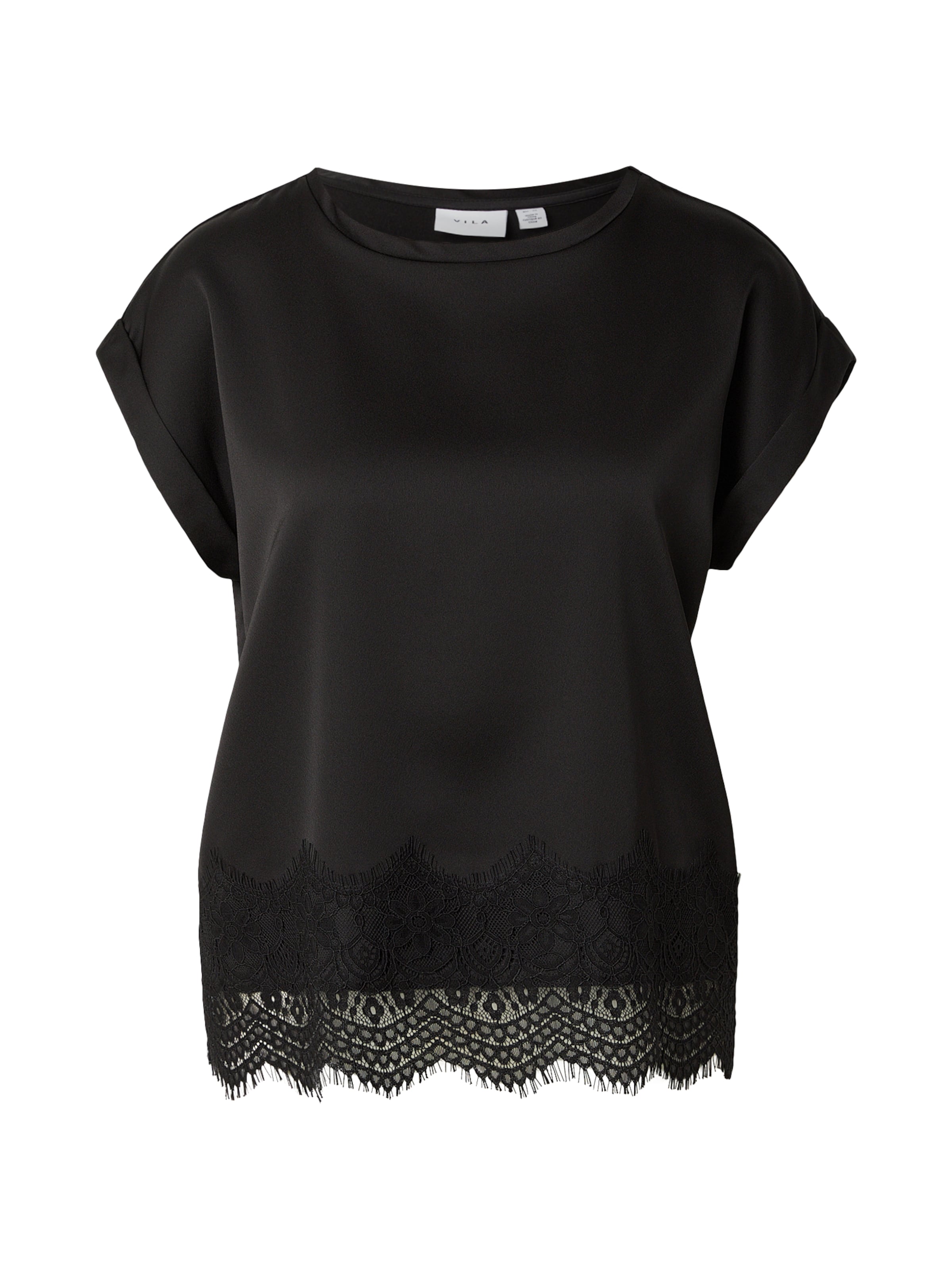 Camicia da donna &#x27;VIELLETTE&#x27; di VILA in nero: frontale