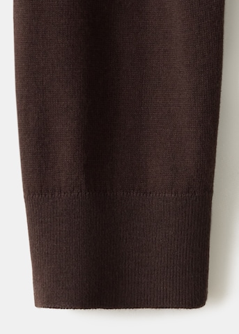MANGO Sweater 'LUCCAV' in Brown