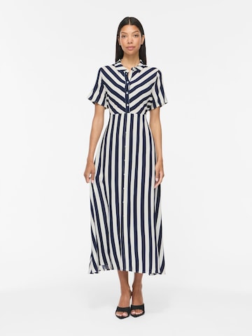 VILA Blousejurk 'VIAya' in Blauw: voorkant