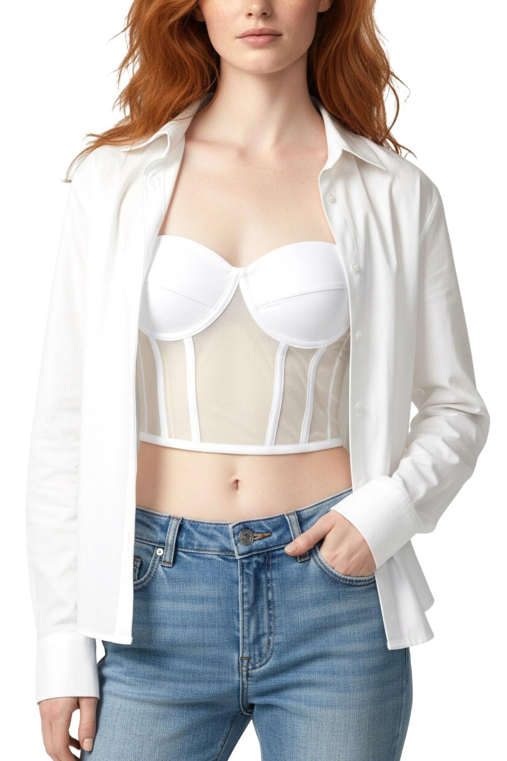 No Matter What Top in White