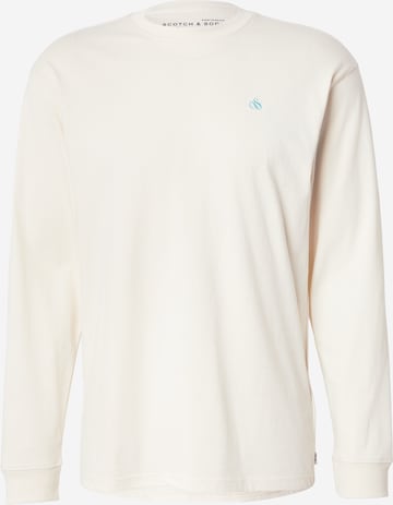 balts SCOTCH & SODA T-Krekls: no priekšpuses