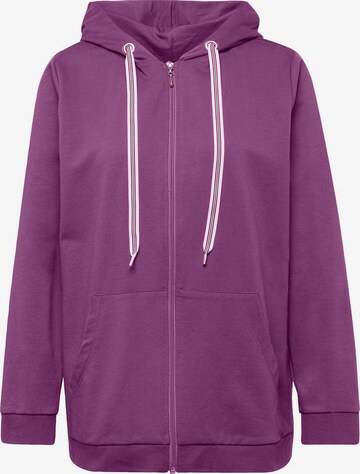 Goldner Between-Season Jacket in Purple: front