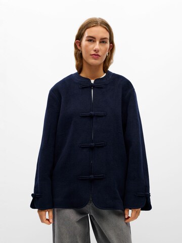 Veste mi-saison OBJECT en bleu : devant