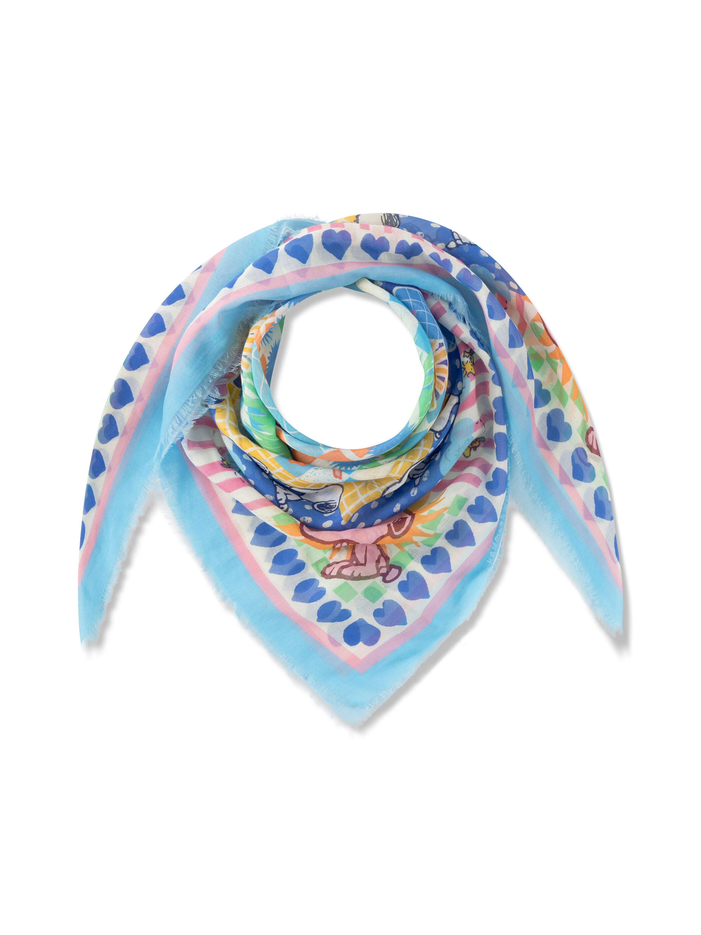 CODELLO Doek in Blauw: voorkant