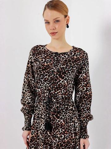 Bigdart - Vestido em castanho