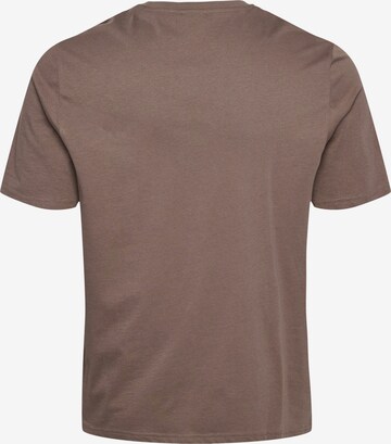 Hummel Performance Shirt in Brown