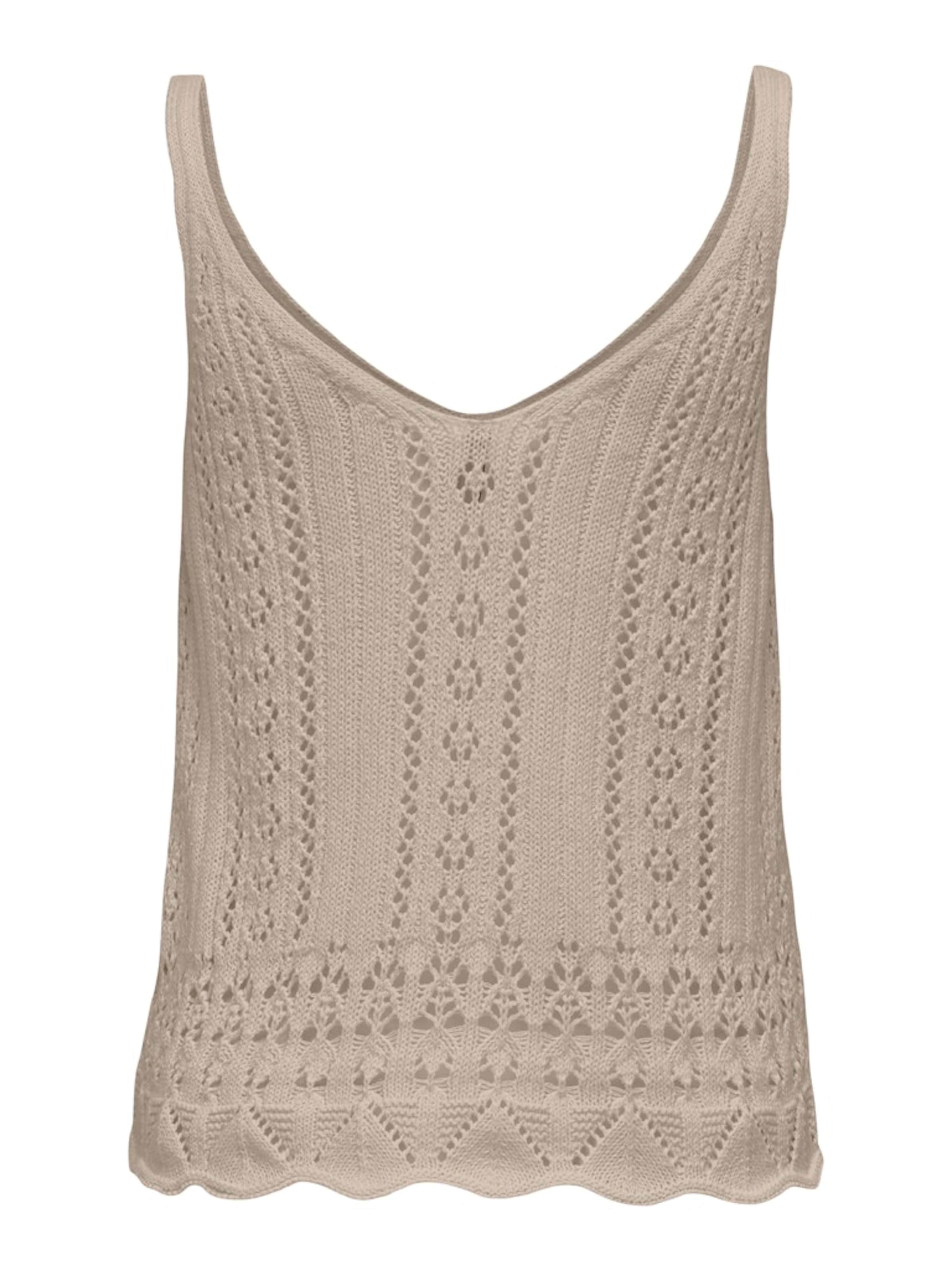 ONLY Knitted Top in Grey