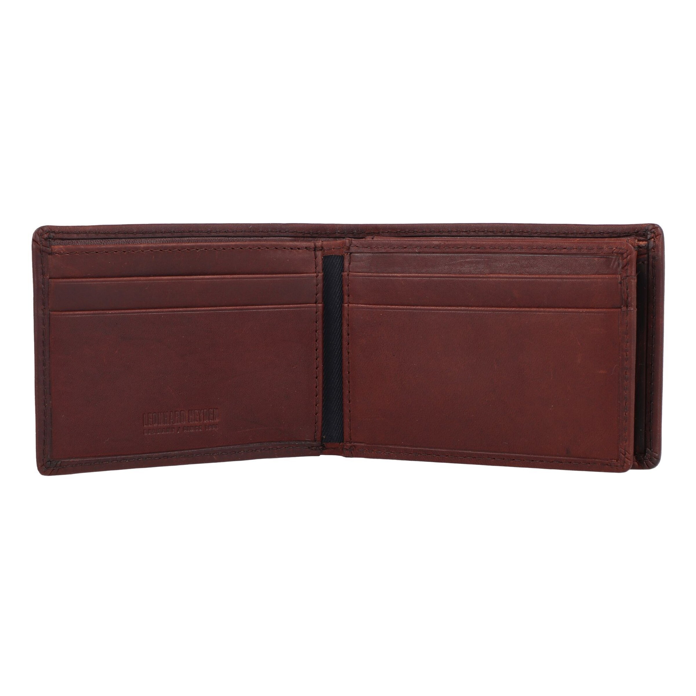 Portamonete 'Roma' di LEONHARD HEYDEN in marrone