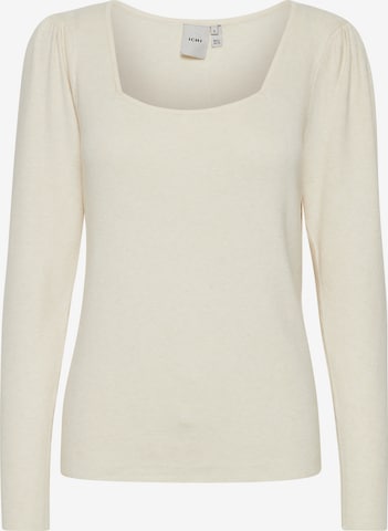 ICHI Sweater 'IHRUVERA' in Beige: front