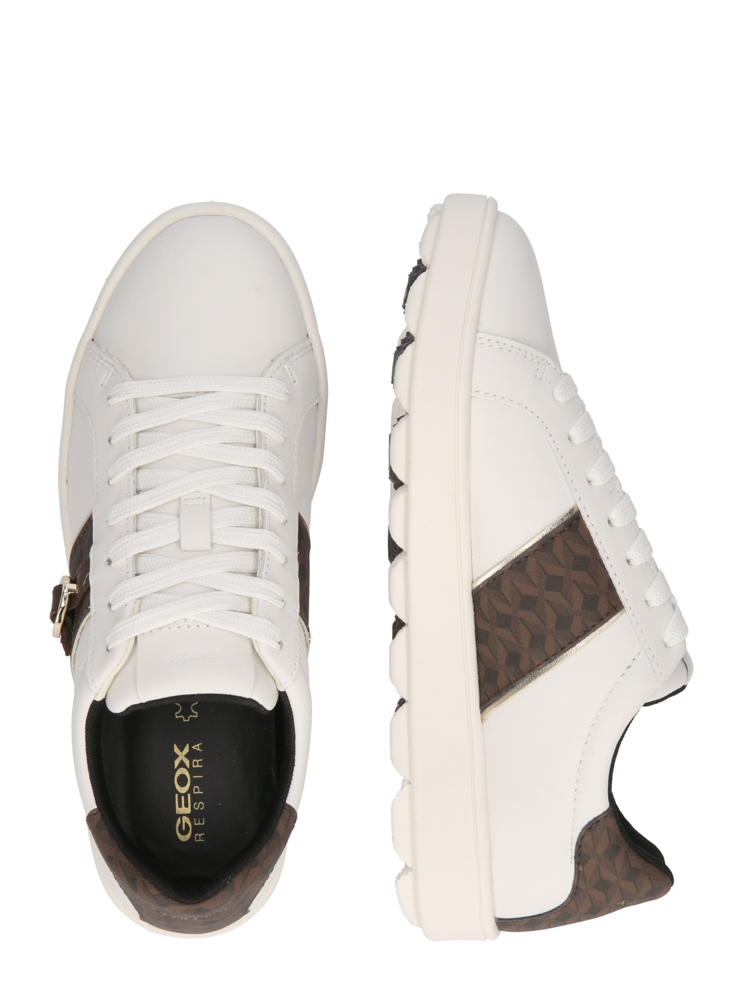 GEOX Sneakers laag 'D Spherica Ecub-1 A' in Wit