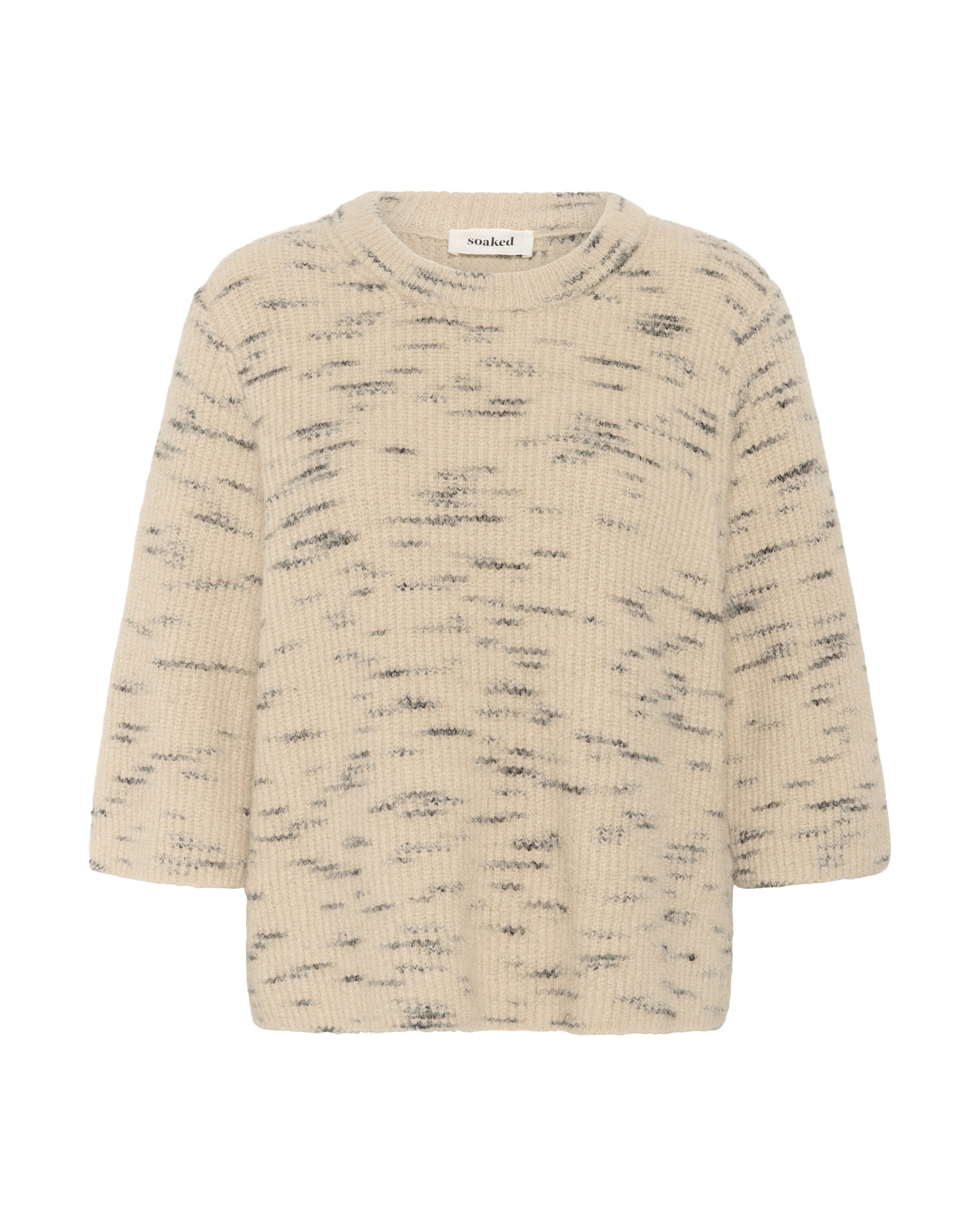 SOAKED IN LUXURY Pullover 'Liora' i beige: forside
