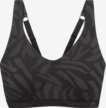 ADIDAS SPORTSWEAR Bustier BH ' NAKED 2PLY BRA ' in Zwart: voorkant