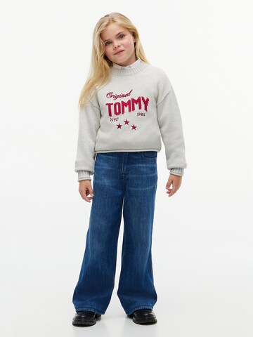 TOMMY HILFIGER Pullover in Grau