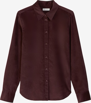Chemisier Marc O'Polo en rouge : devant
