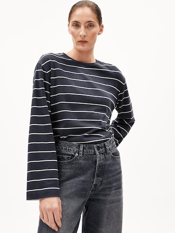 ARMEDANGELS Longsleeve FINE STRIPE (GOTS) in Mischfarben: Vorderseite
