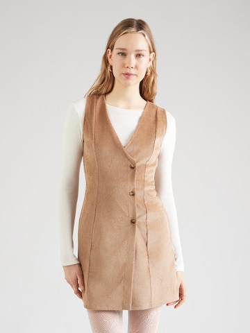 Robe-chemise 'Asya' ABOUT YOU en beige : devant