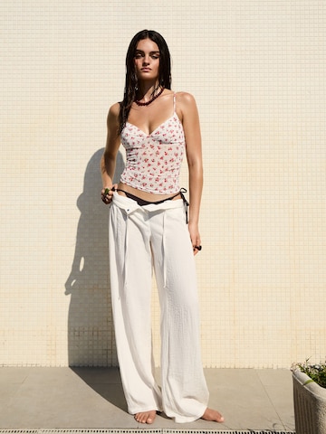 Haut Bershka en beige