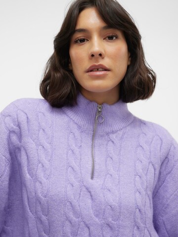 VERO MODA Sweater 'Philine' in Purple