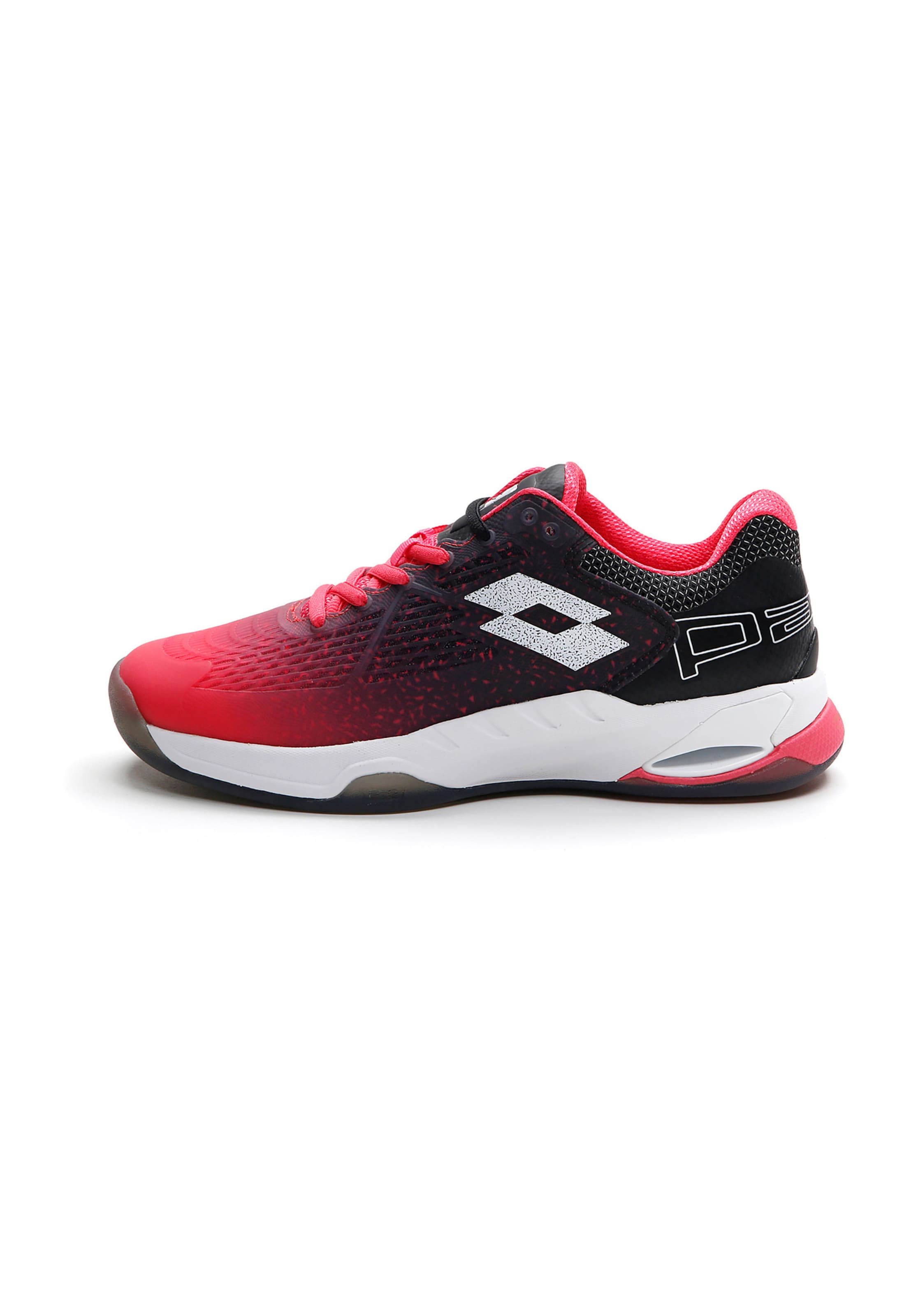 Baskets basses LOTTO en rouge