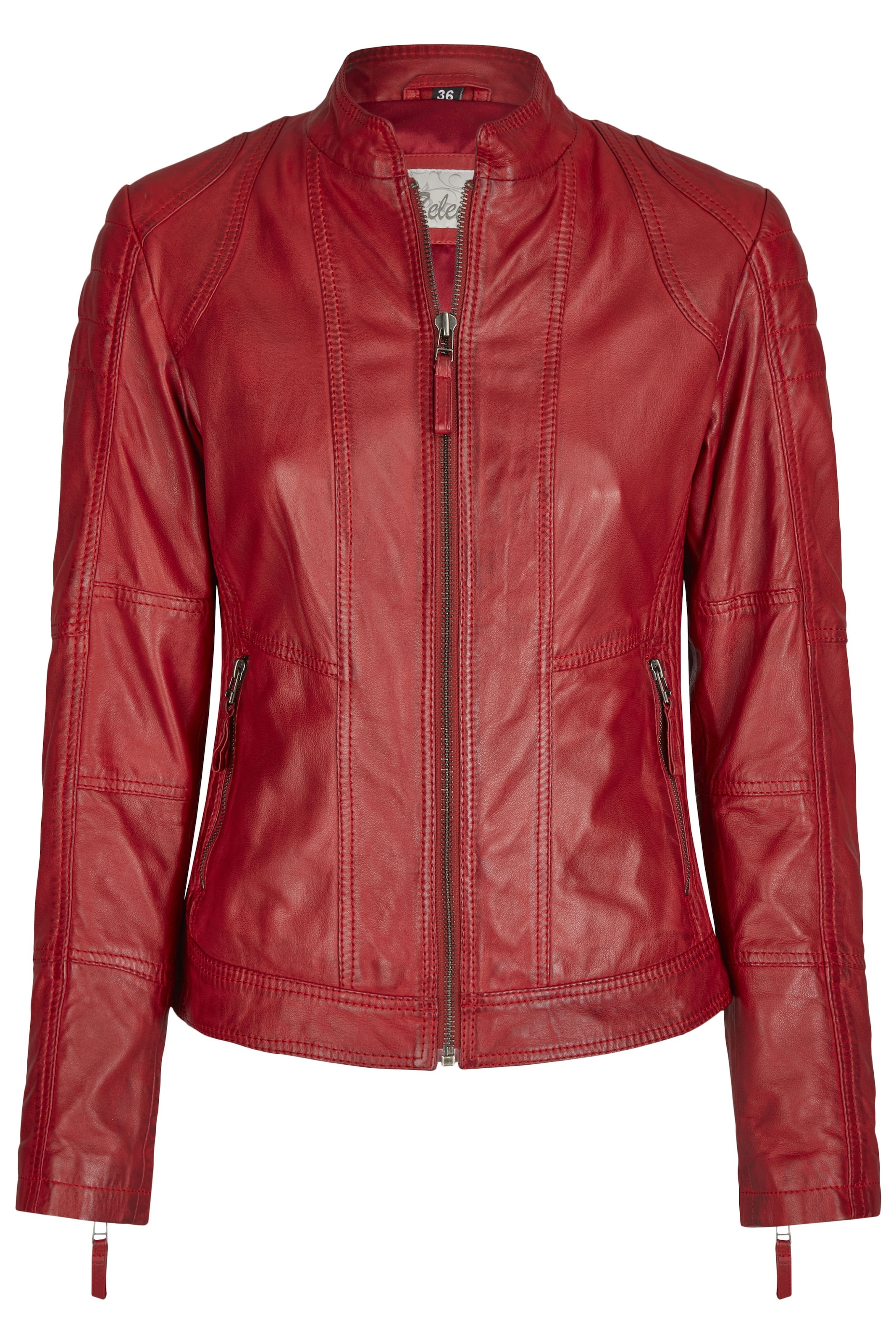 7ELEVEN Tussenjas 'SEVigni' in Rood: voorkant