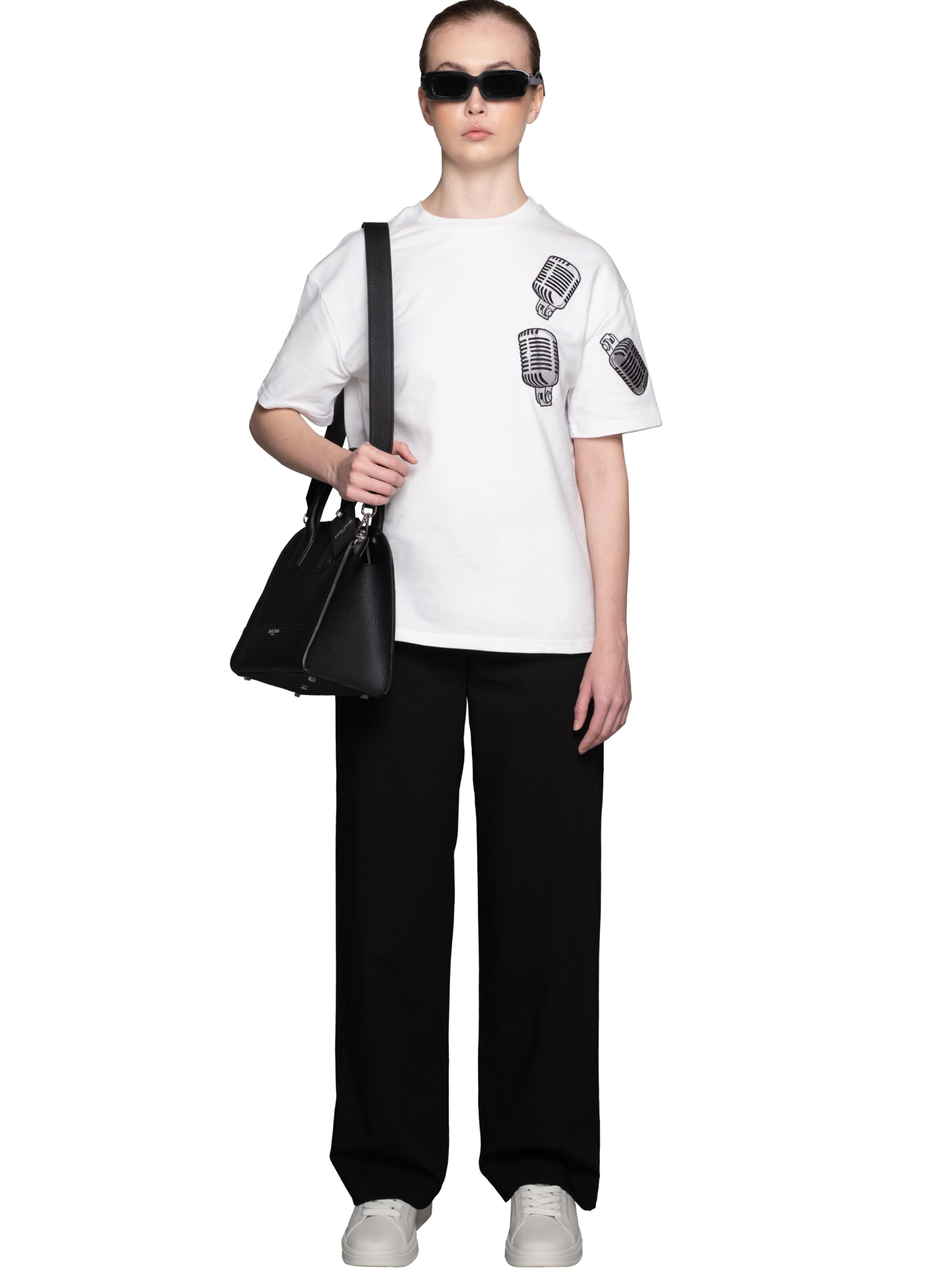 EMBLEMM Handtasche 'The Tone Bag'‌‌‌‌‌‌‌‌‌ in Schwarz