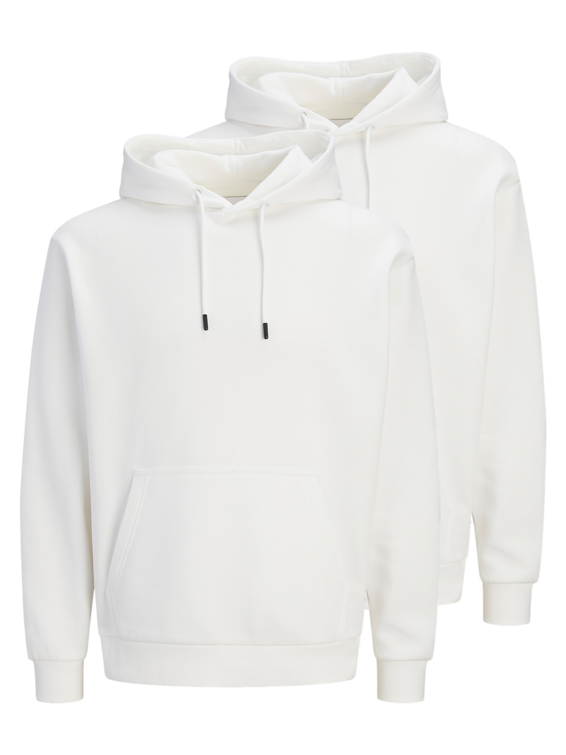 JACK & JONES Sweatshirt 'Bradley' in White: front