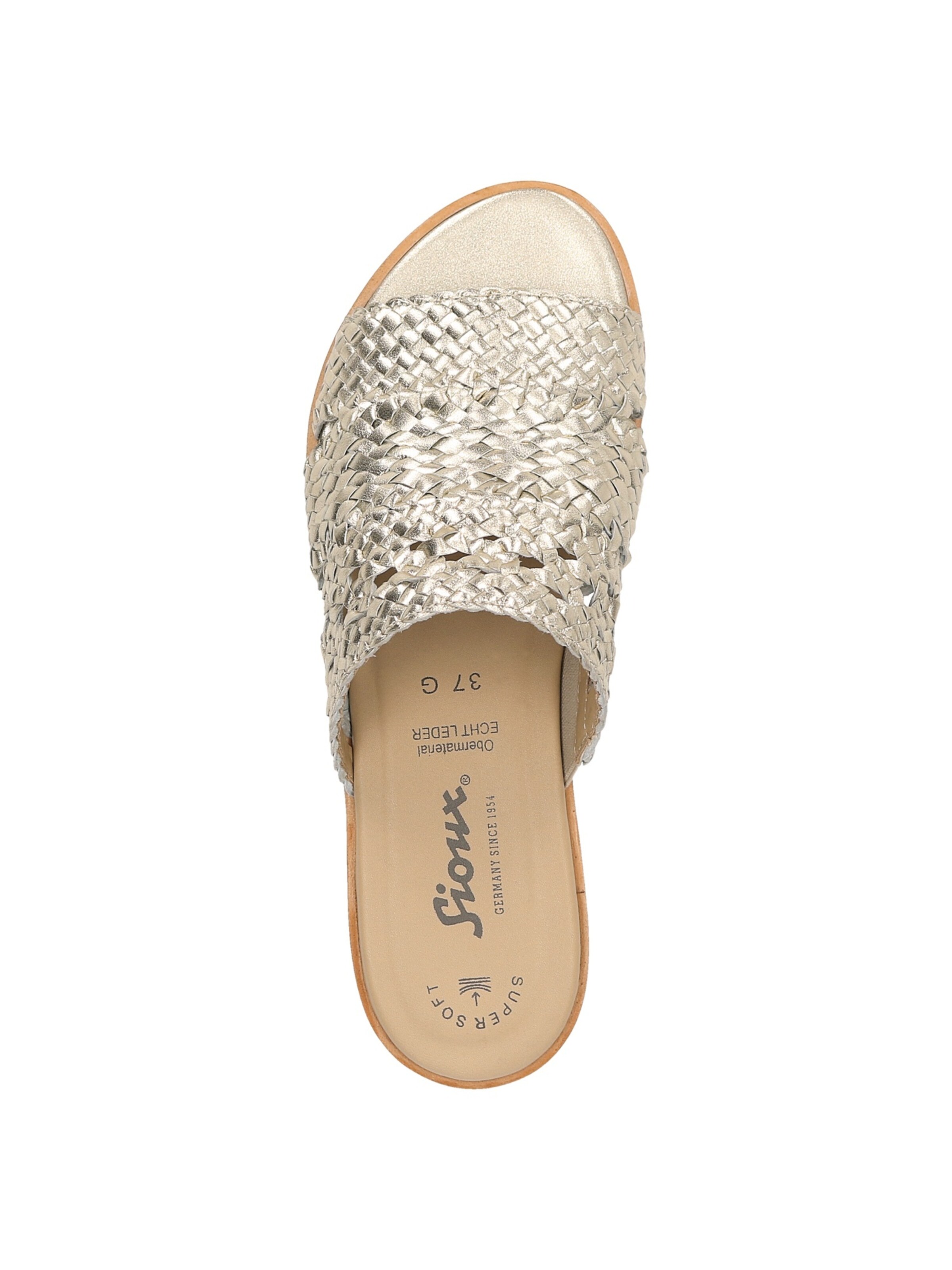 SIOUX Pantolette ' Cosinda-703 ' in Gelb