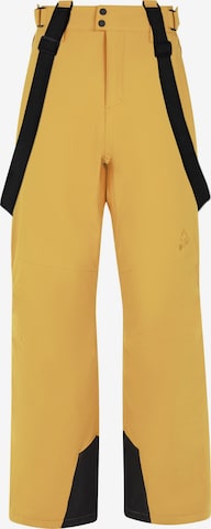 PROTEST Workout Pants 'PRTROWENS' in Yellow: front
