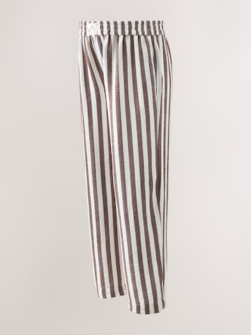Next Wide leg Trousers in Brown