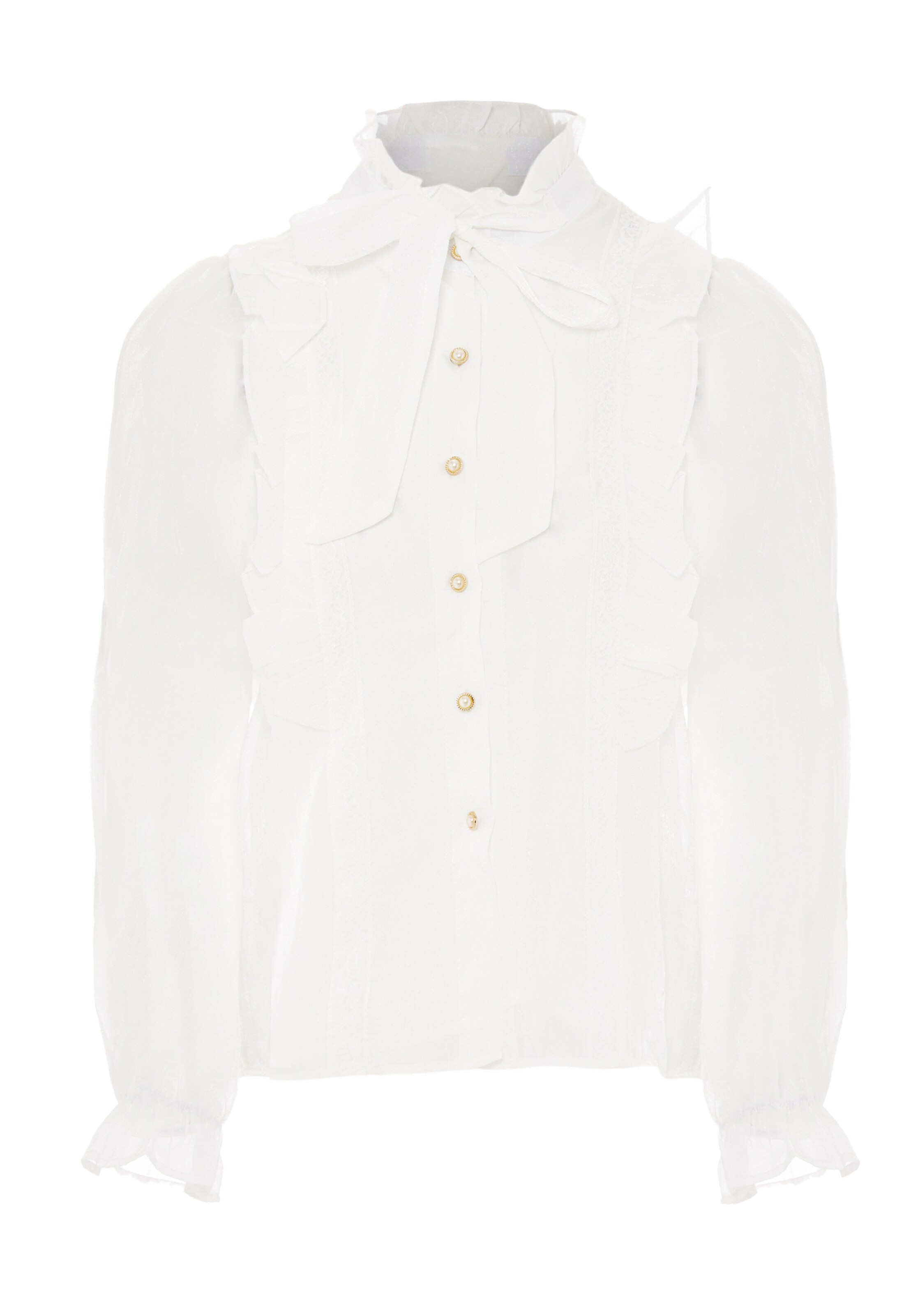 nascita Pluus, värv valge: eest vaates