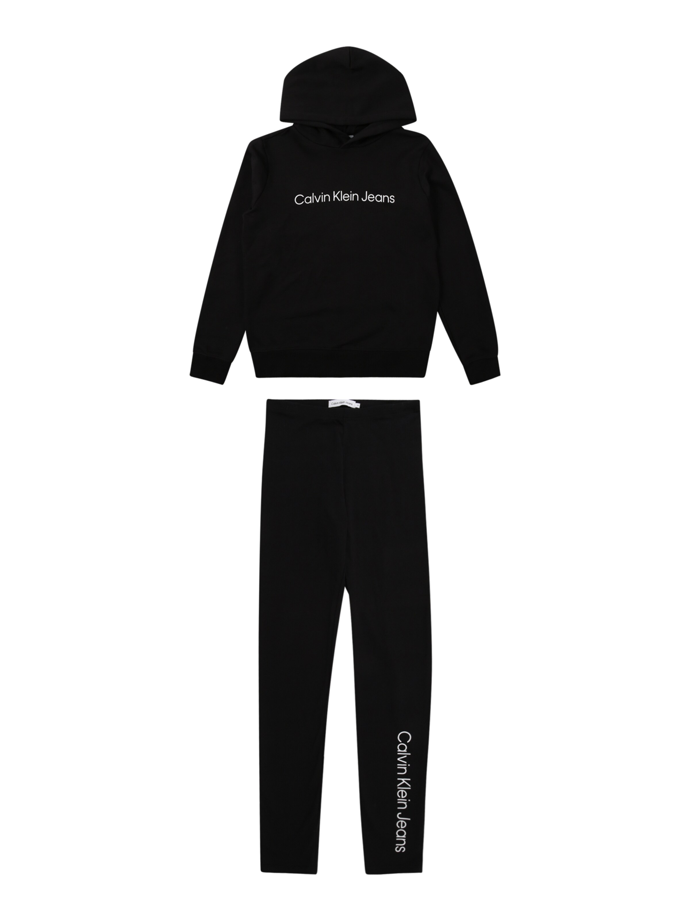 Calvin Klein Jeans - Ropa para correr en negro: frente