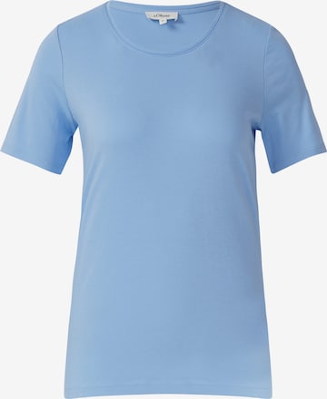 s.Oliver T-Shirt in Blau: Vorderseite