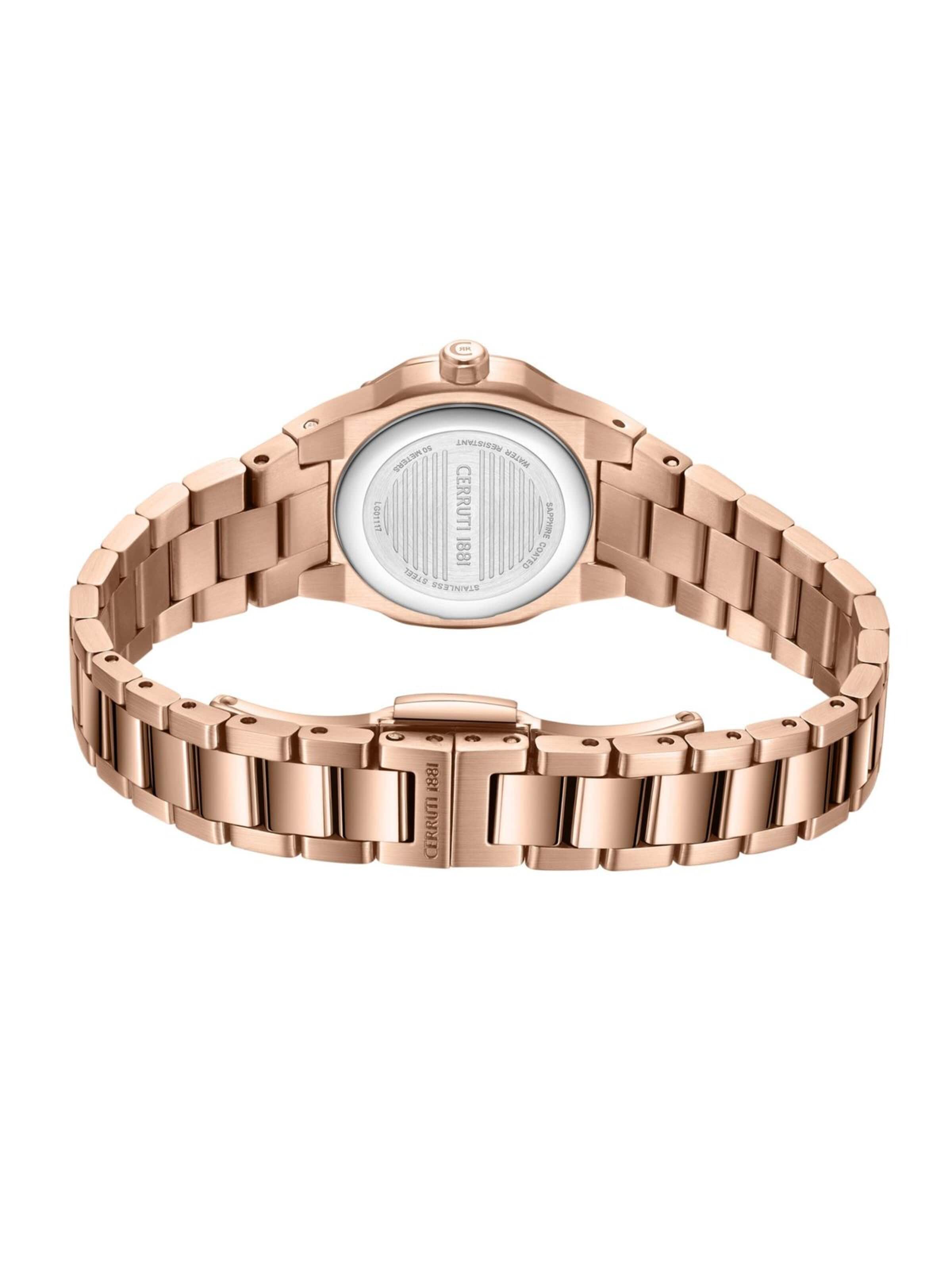 CERRUTI 1881 Analoog horloge 'Watch Razzuolo Small' in Goud
