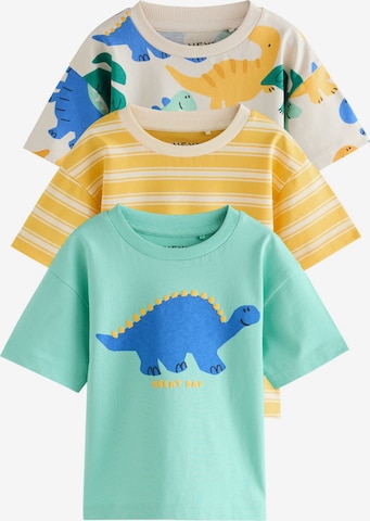 Tricou de la Next pe bej: față