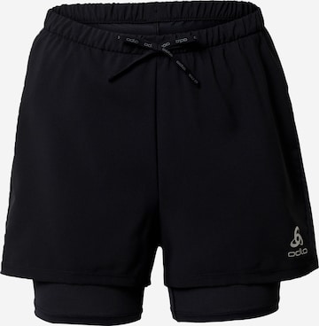 ODLO Regular Sportshorts in Schwarz: predná strana