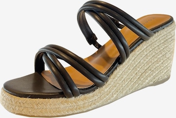 KOROSHINatikače s potpeticom - crna boja: prednji dio