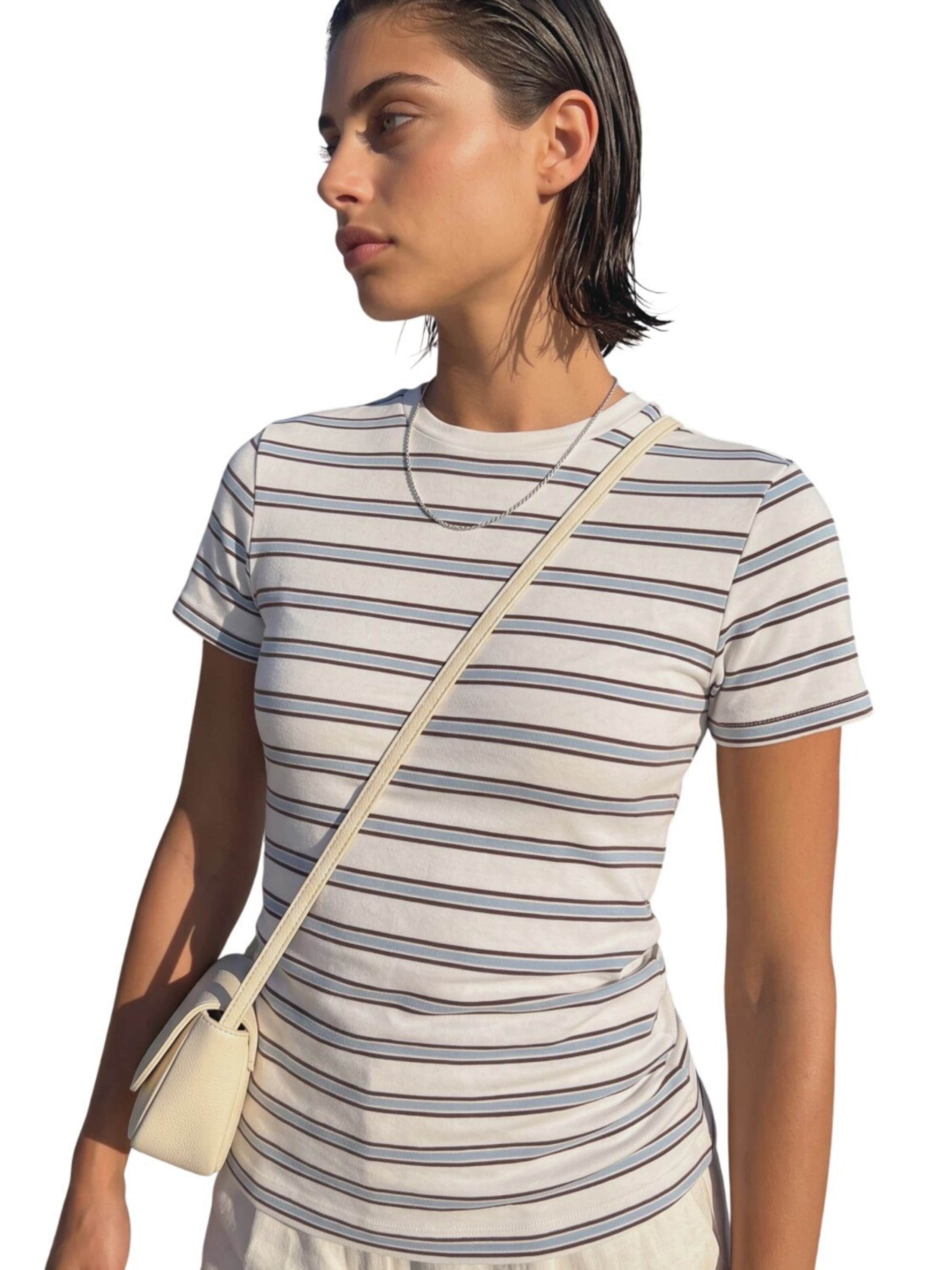 Alexa Dash Shirt‌‌‌‌ in Beige
