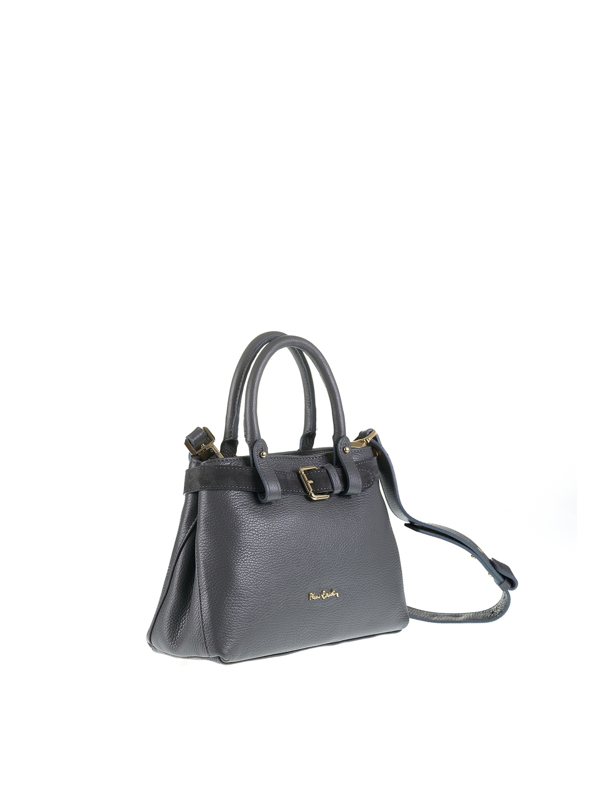 PIERRE CARDIN Handbag in Black: front