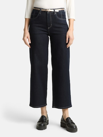 TOM TAILOR Wide leg Jeans in Blue: front