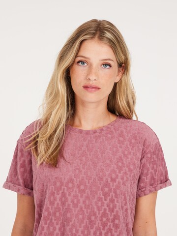 PROTEST Shirt 'PRTTERRY' in Pink