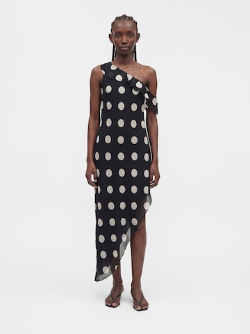 TOPSHOP Zomerjurk 'NILA' in Zwart: voorkant