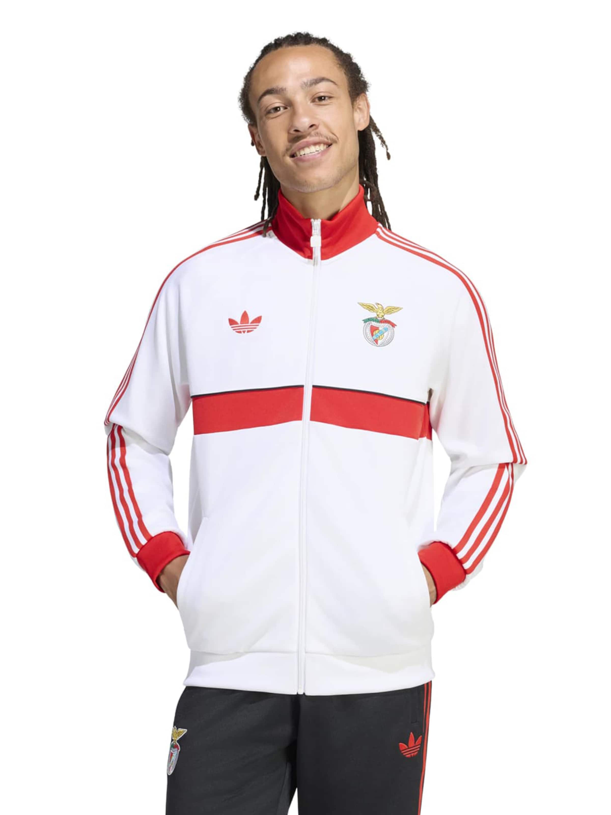 ADIDAS PERFORMANCE Training Jacket in White: front