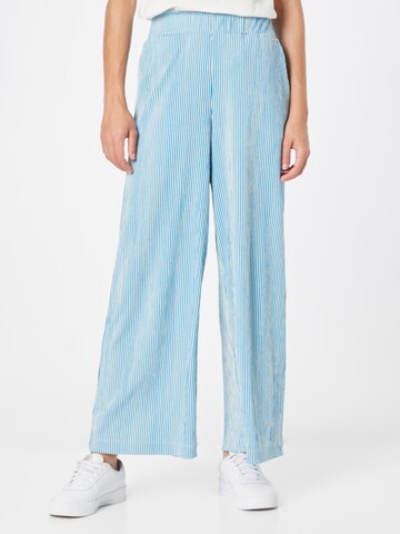 Wide Leg Pantalon TOM TAILOR DENIM en bleu : devant