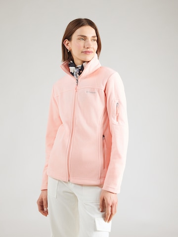 Veste de survêtement 'Fast Trek™ II' COLUMBIA en rose : devant