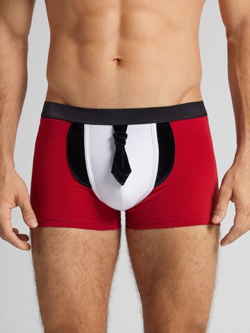 IUMAN Intimissimi Uomo Boxer shorts in Red: front