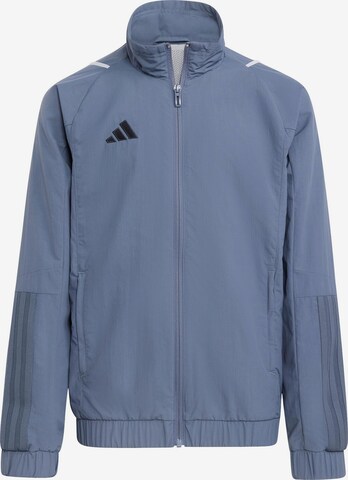 Veste de sport 'Tiro 23' ADIDAS PERFORMANCE en bleu : devant