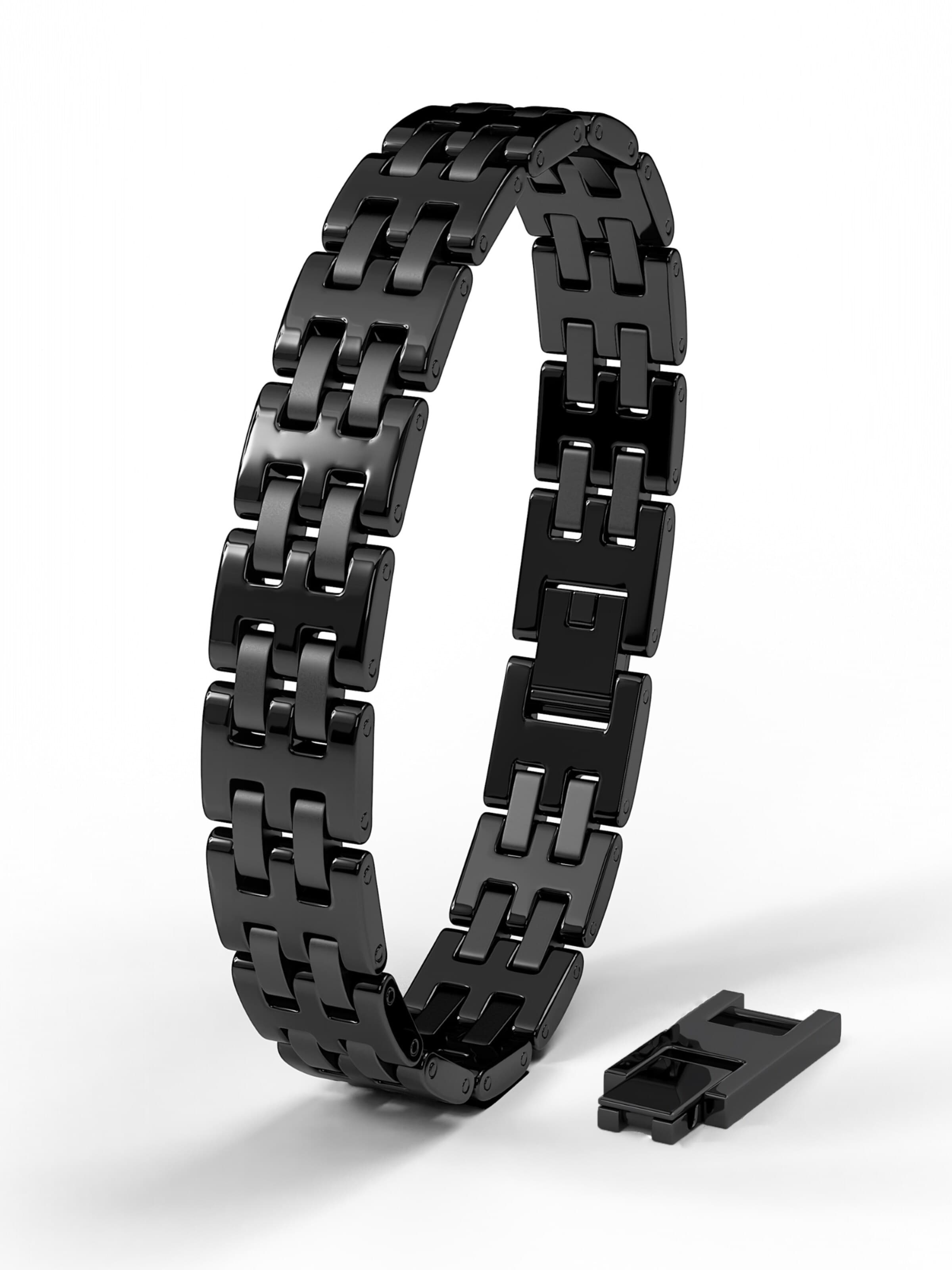 SERASAR Bracelet in Black: front