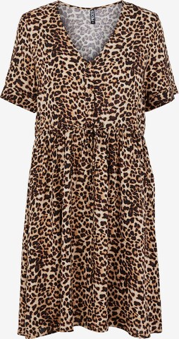 PIECES Dress 'Nya' in Brown: front