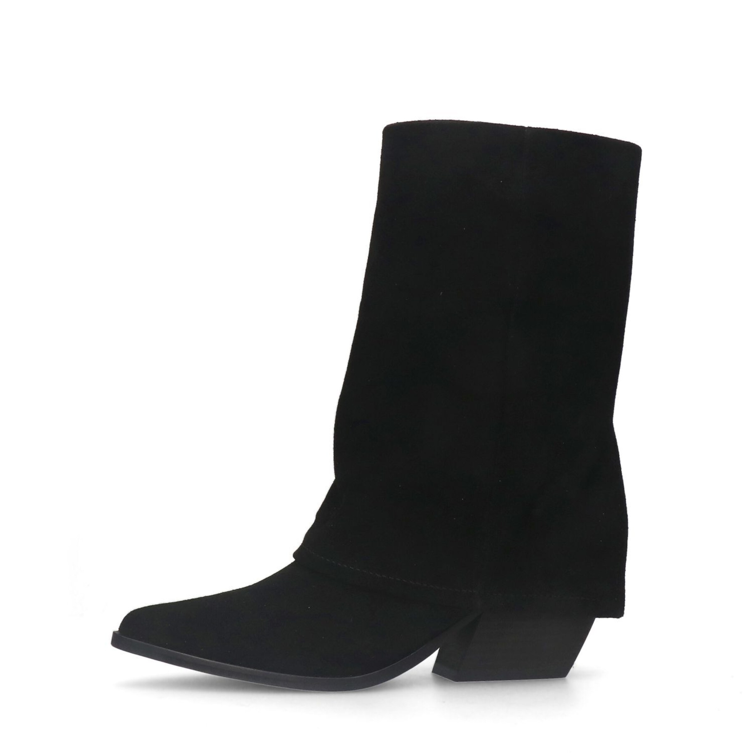 Bottes de cowboy SACHA en noir : devant